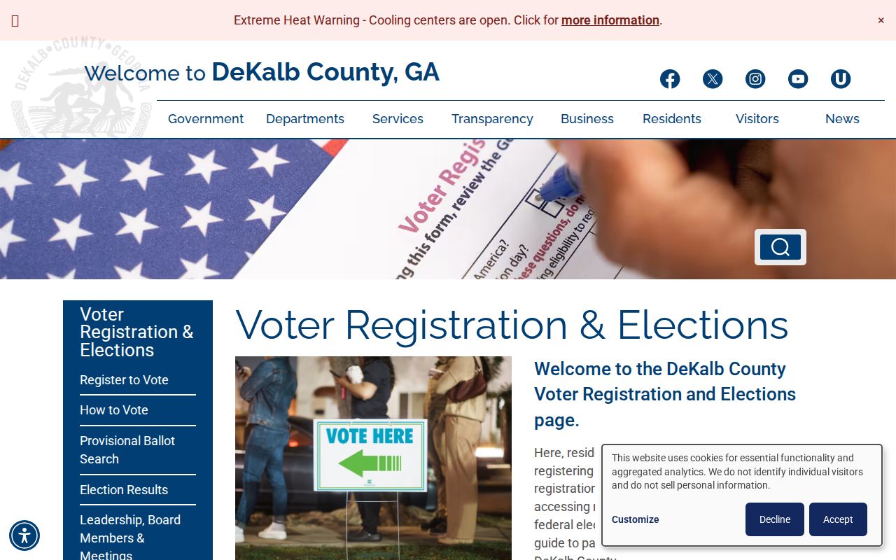 DeKalb County judicial system gateway used for Brookhaven records